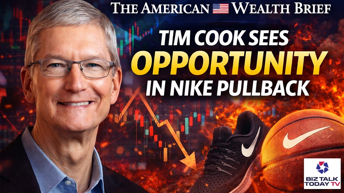 Apple’s Tim Cook Sees an Opportunity in Nike Pullback