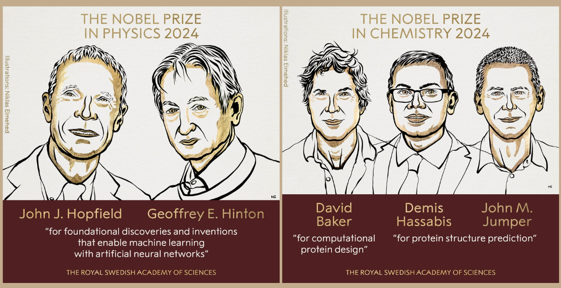 AI Takes the Nobel Prize: Its Impact on Science and Society | by Kenji |  Oct, 2024 | Medium