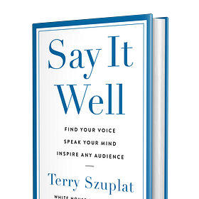 Advice on How to Find Your Voice, Speak Your Mind, Inspire Any Audience from a legendary Presidential Speech Writer 