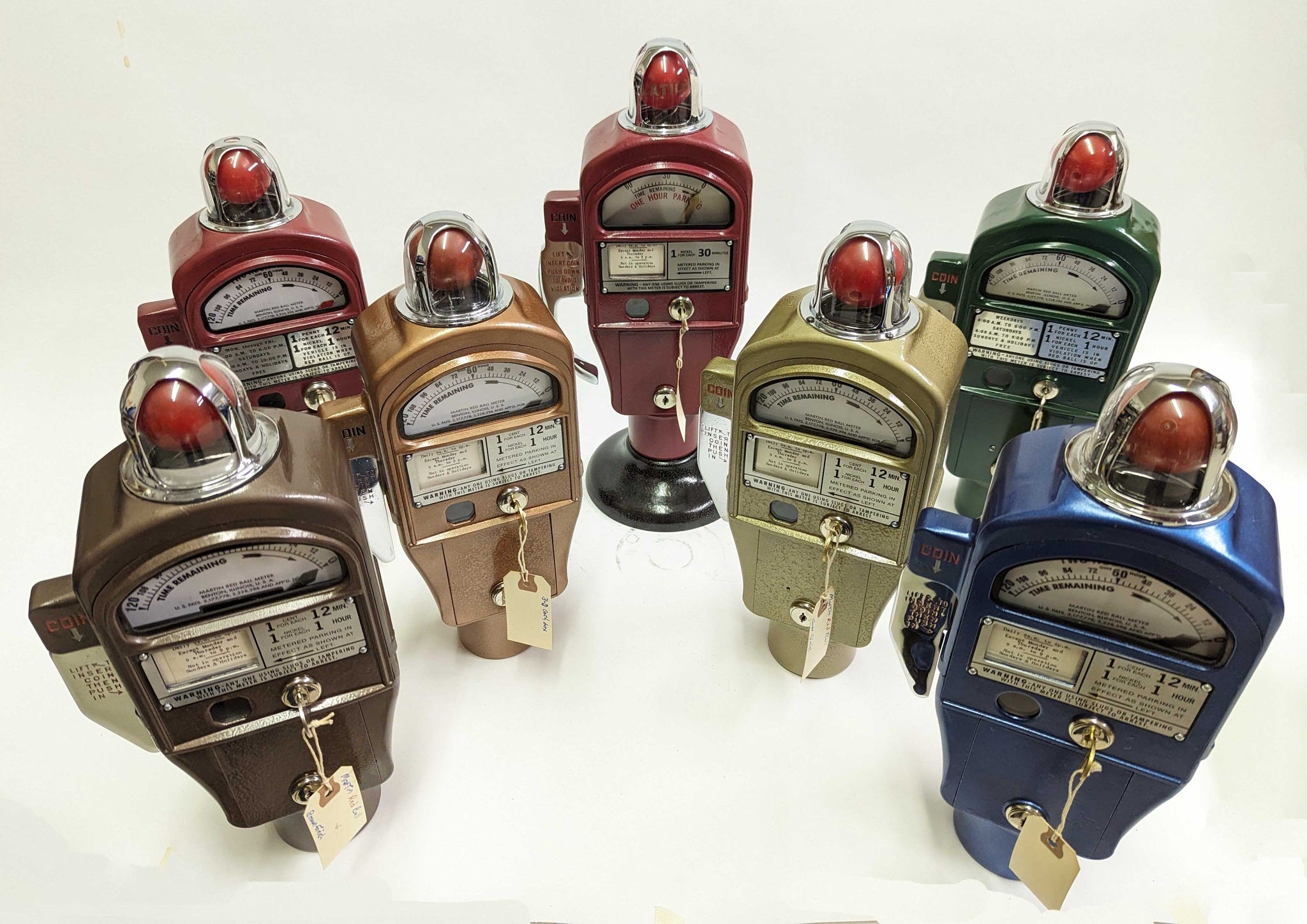 The Pleasures of Vintage Parking Meters - by Paul Lukas