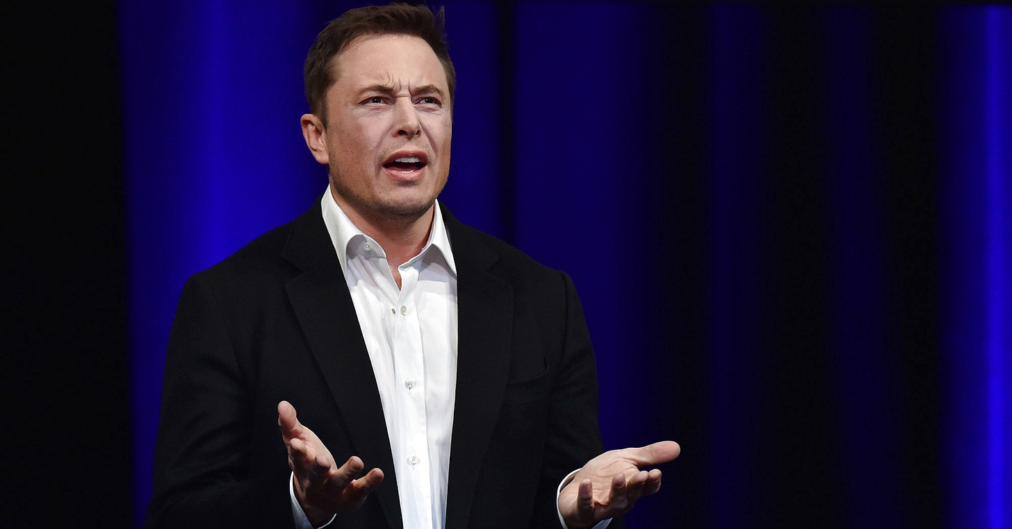 Elon Musk lashes out at the media, again