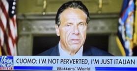 r/nottheonion - NY governor Andrew Cuomo defends himself against sexual harassment allegations claiming "i'm not perverted, i'm just italian"