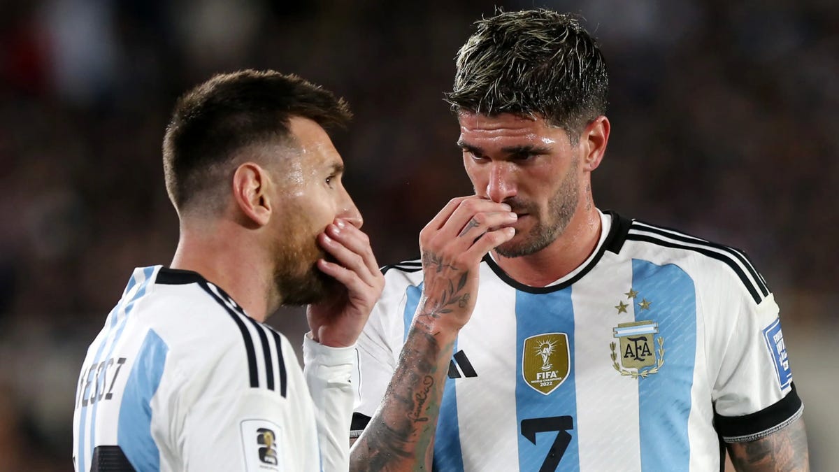El preocupante comentario de Rodrigo de Paul sobre la salud de Lionel Messi