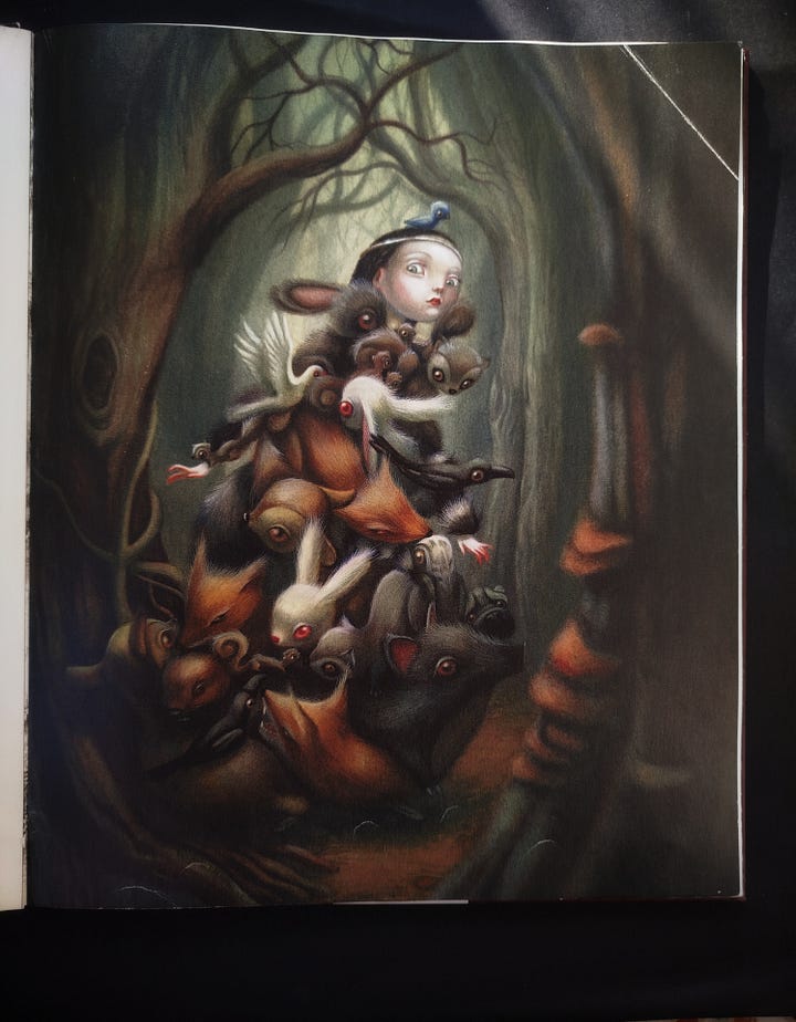 Biancaneve di Benjamin Lacombe, L’ Ippocampo
