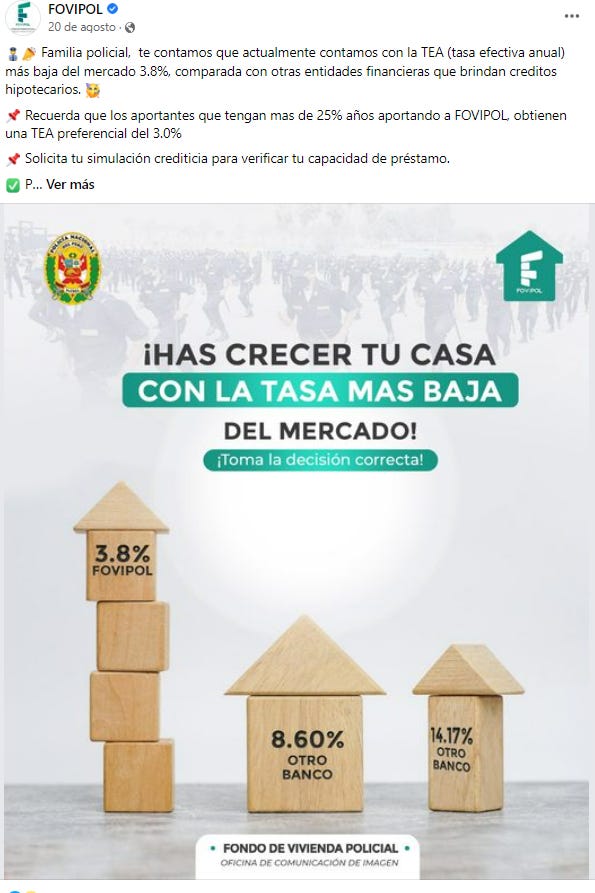 Tasas Fovipol
