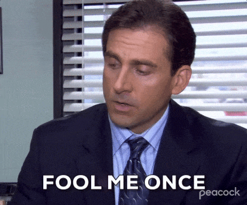 Fool Me Once GIFs - Get the best GIF on GIPHY