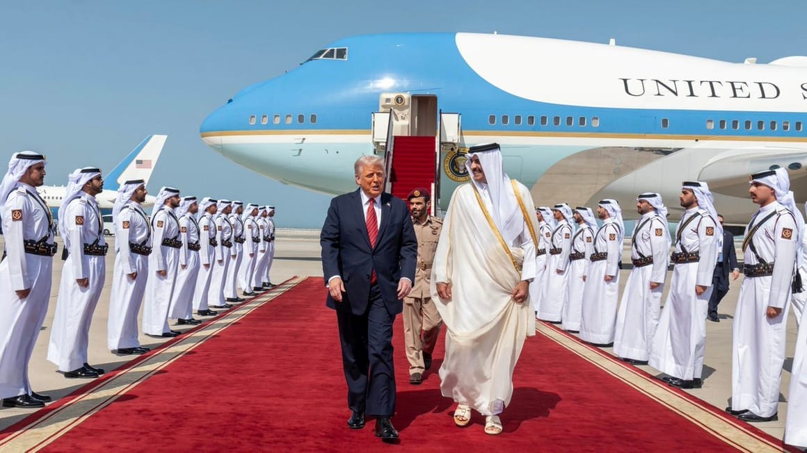 Qatari PM denies Trump plane gift is bribery – POLITICO