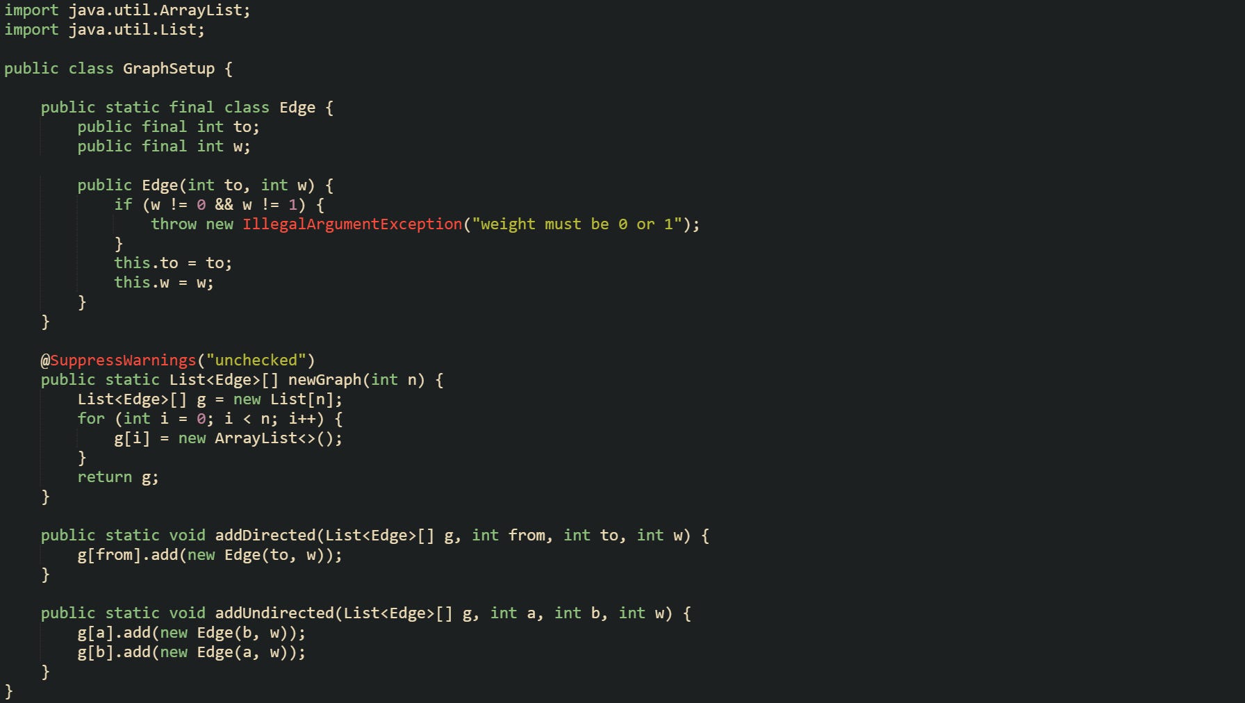 Minimum Cost Paths with 0 1 BFS in Java