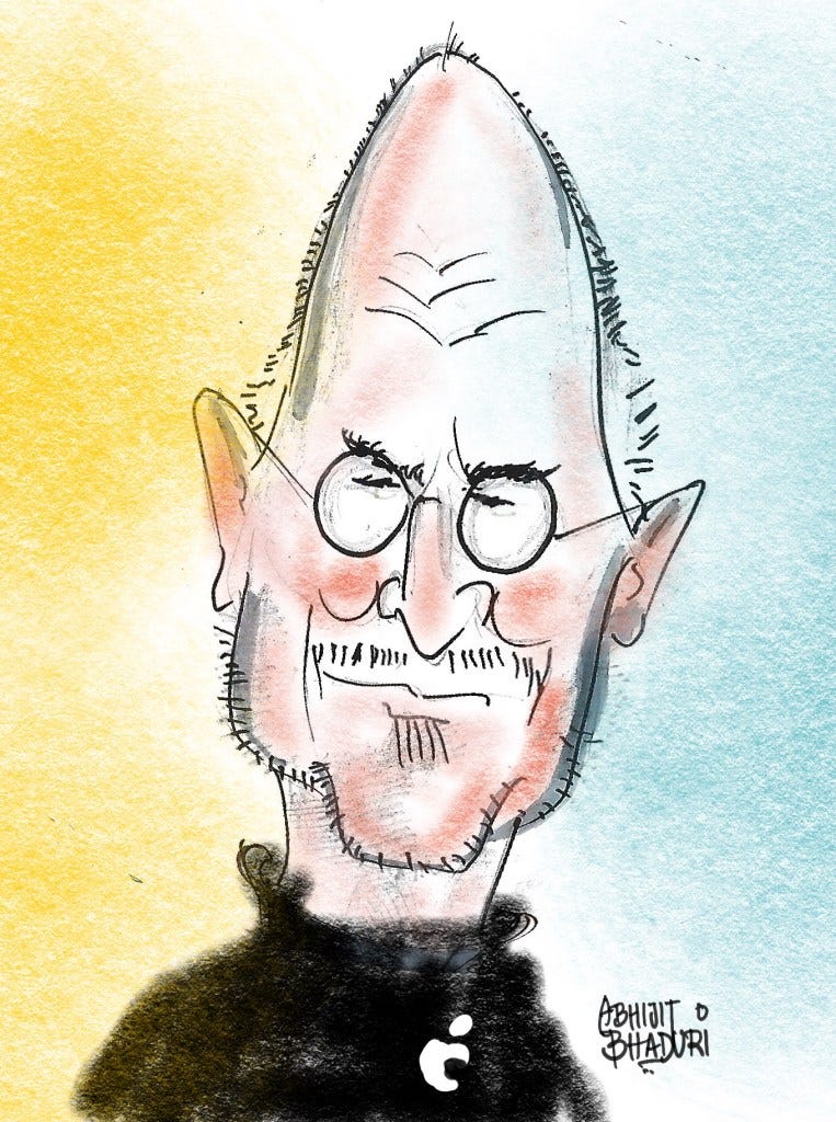 Steve Jobs Caricature