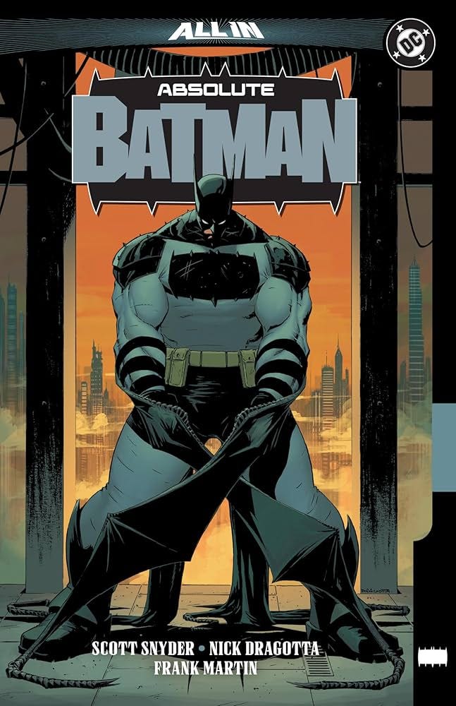Absolute Batman is featured on the cover of "Absolute Batman: The Zoo." 