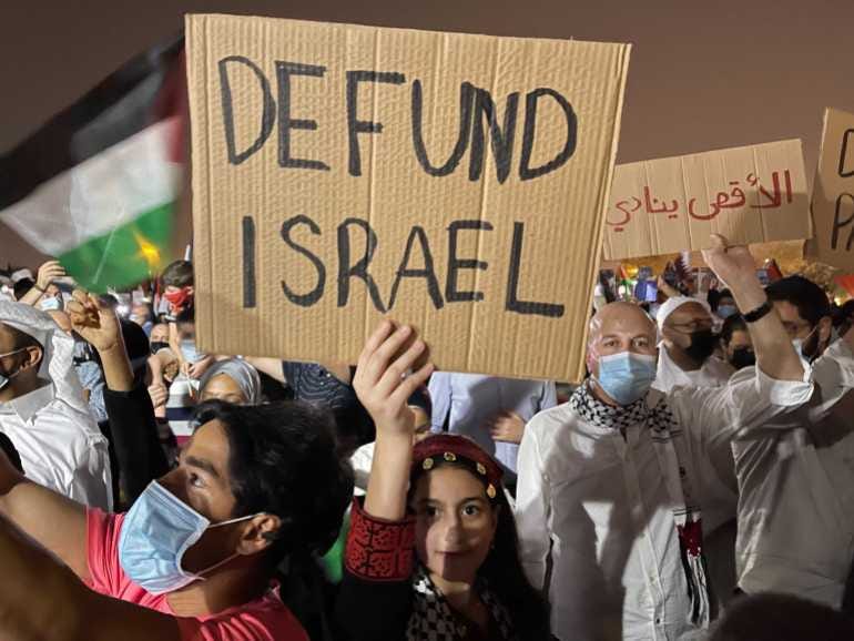 Israeli air raid flattens Gaza building housing Al Jazeera | Israel-Palestine  conflict News | Al Jazeera