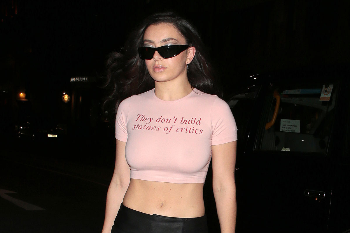 Charli XCX's Praying T-Shirt Claps Back at Critics