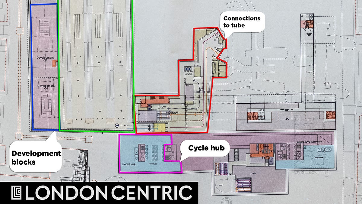 Euston station plans leaked