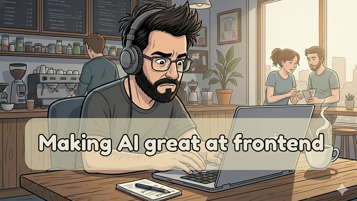 Making AI great at frontend (3 minute read)
