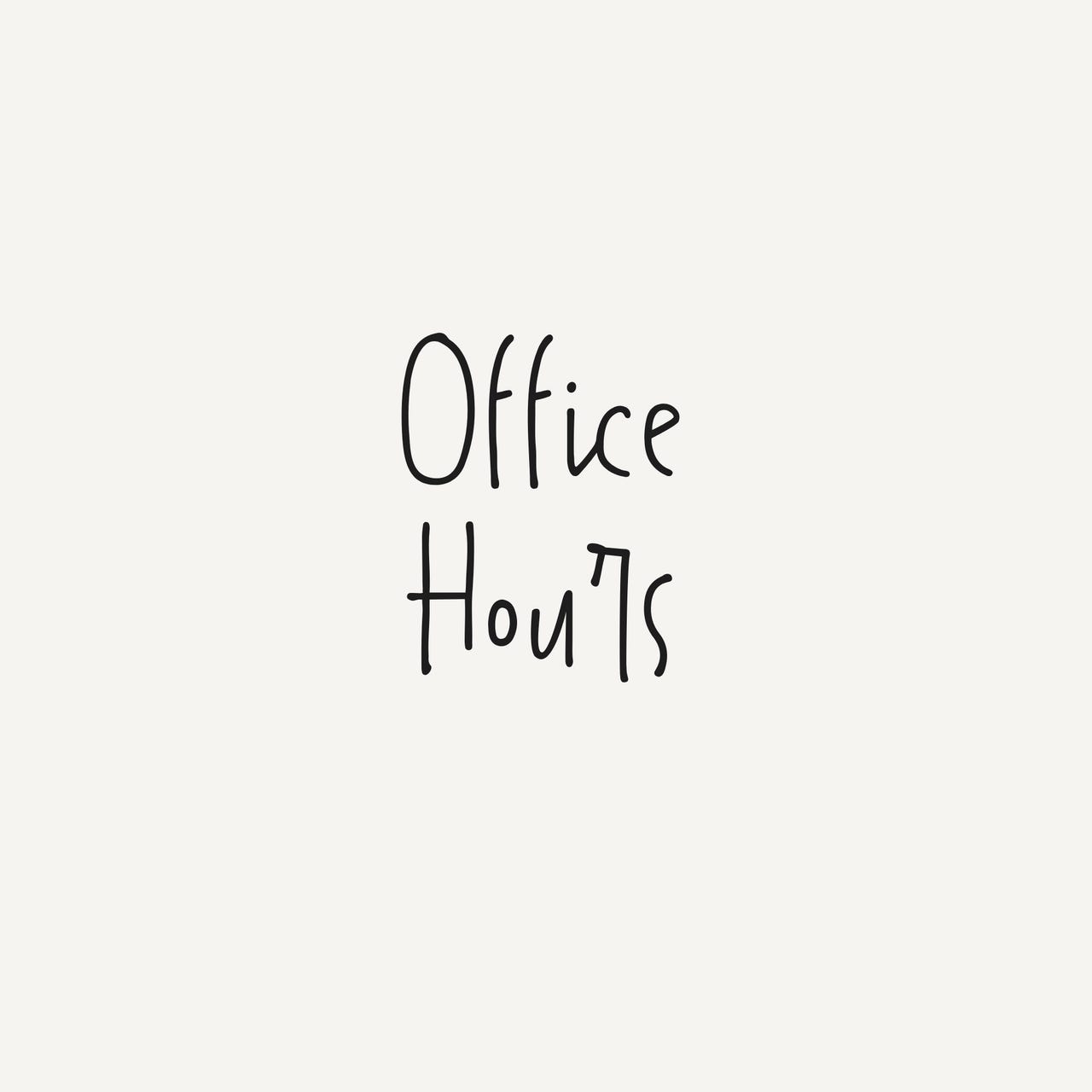 Office Hours