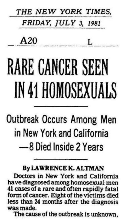 HIV/AIDS Timeline — New York City AIDS Memorial HIV/AIDS Timeline — New York City AIDS Memorial