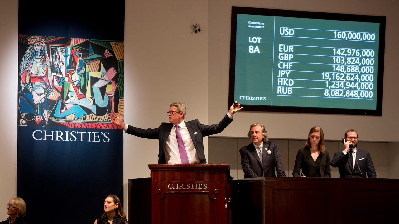 In The Saleroom: Pablo Picasso's Les femmes d'Alger (Version 'O') |  Christie's