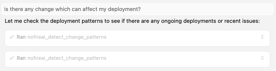 Change Patterns Detection