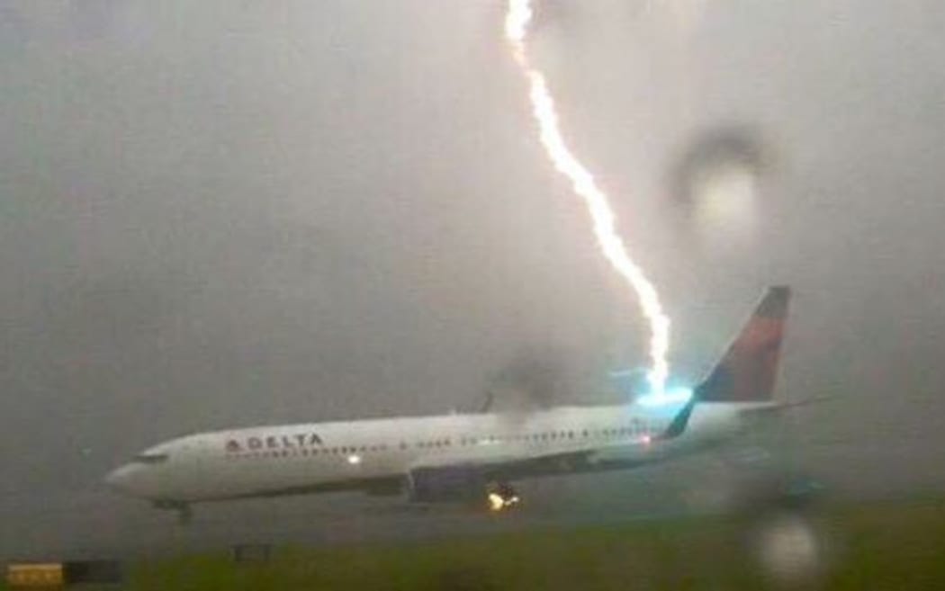 What happens when a plane is struck by lightning? | RNZ News