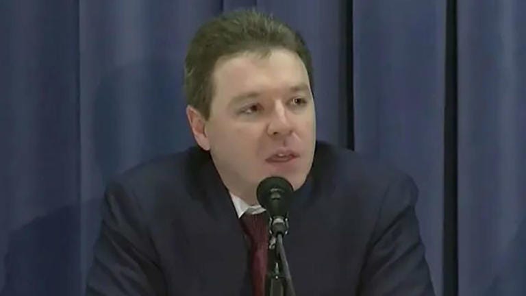 Jonathan Mitchell during a panel in April 2016. - From C-SPAN Jonathan Mitchell during a panel in April 2016. - From C-SPAN