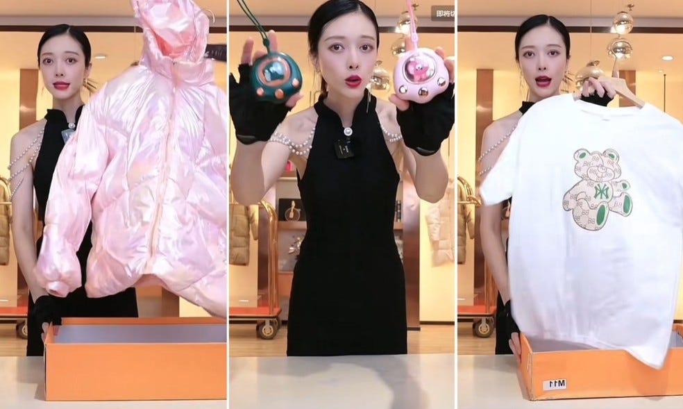 Vendedora chinesa viraliza mostrando produtos por apenas 3 segundos em  lives | G1