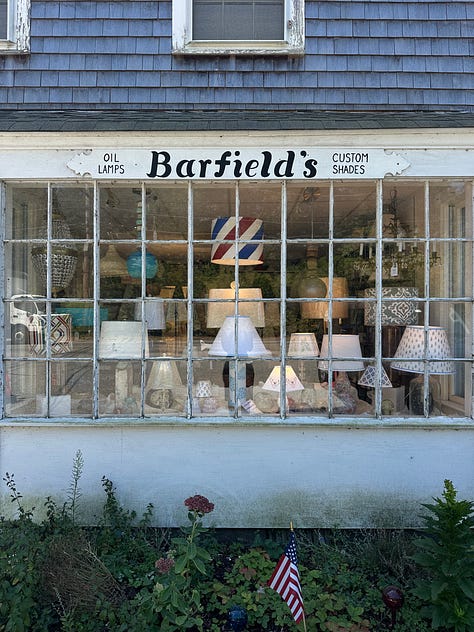 left: The Seafood Shanty (Buzzards Bay); middle: Barfield's of Cape Cod; right: Lighthouse Keeper's Pantry (Yarmouth)