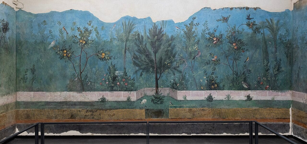 Villa of Livia, The Garden Room, about 20 BC Villa of Livia, The Garden Room, about 20 BC