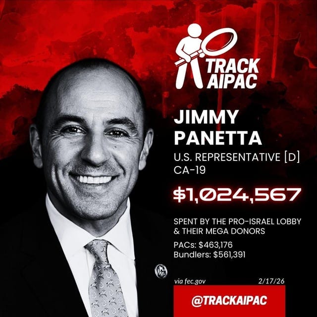 r/santacruz - TrackAIPAC: Race Update for Congress - Jimmy Panetta and the Opposition r/santacruz - TrackAIPAC: Race Update for Congress - Jimmy Panetta and the Opposition