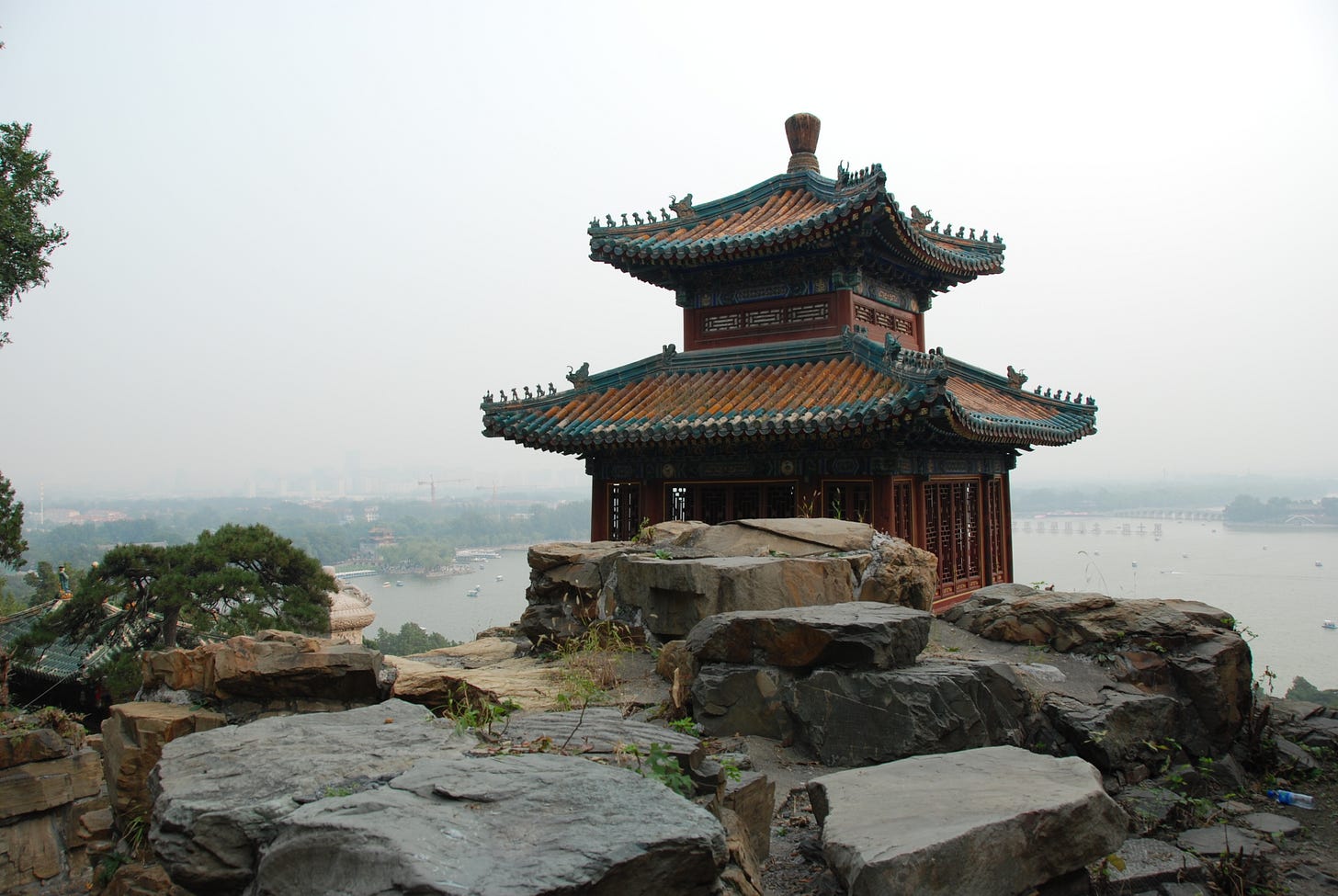 Attention to empty space is foundational for East Asian art and architecture, The Summer Palace, Beijing, China (Photo by Ramsey Hanhan, October 2012)