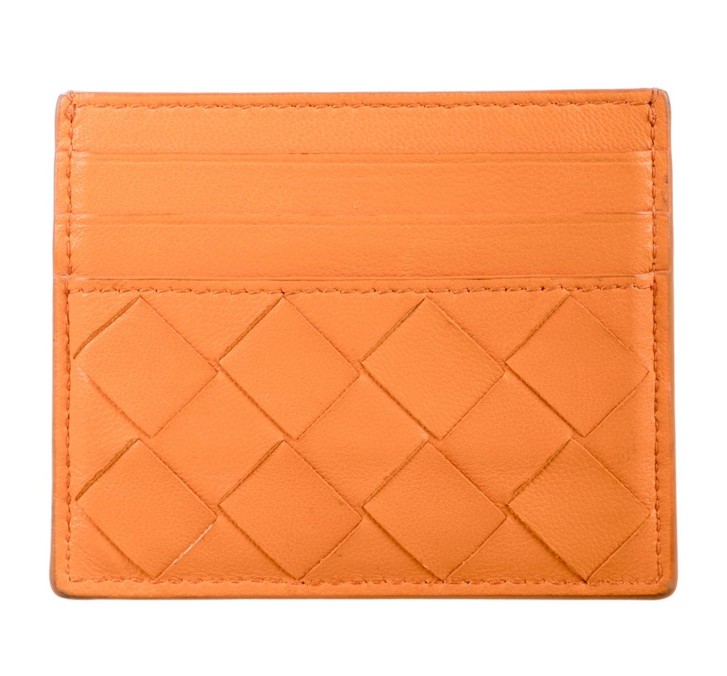 Intrecciato Weave Leather Wallet Intrecciato Weave Leather Wallet