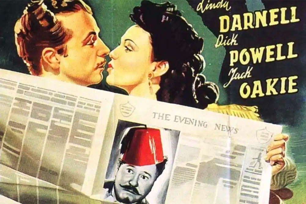 René Clair: It Happened Tomorrow (1944) | film poster René Clair: It Happened Tomorrow (1944) | film poster