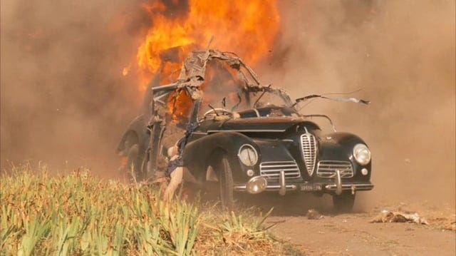 In 'The Godfather' (1972) Michael's Italian wife Apollonia is killed when  the car she is about to drive explodes. This is because Italian cars had a  safety mechanism that would self destruct