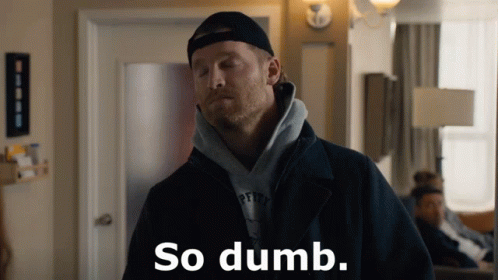 a man wearing a hat and a jacket is saying so dumb a man wearing a hat and a jacket is saying so dumb