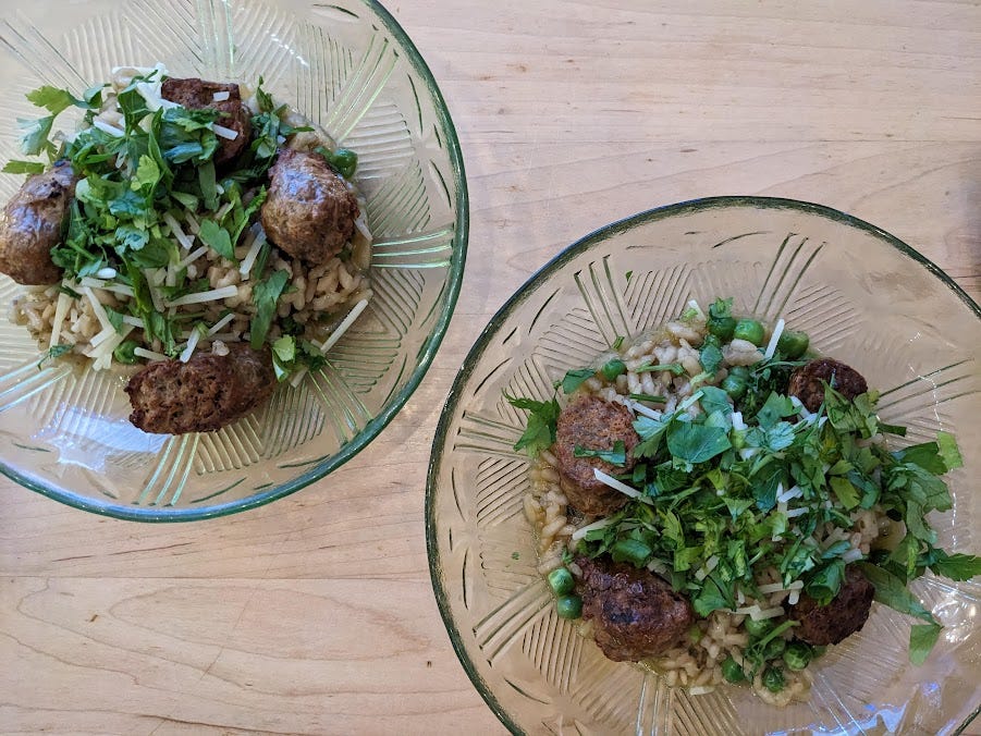 more recent risotto duo