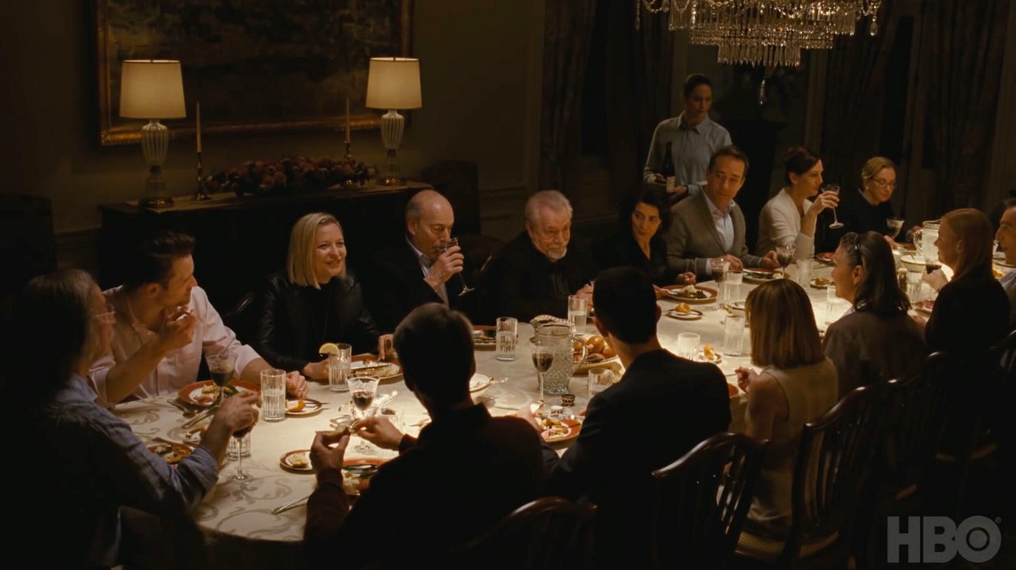 One of many, many scary business dinners. Credit: Daniel R. Kersting.