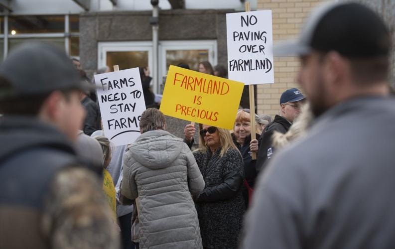 Wilmot council protest Wilmot council protest
