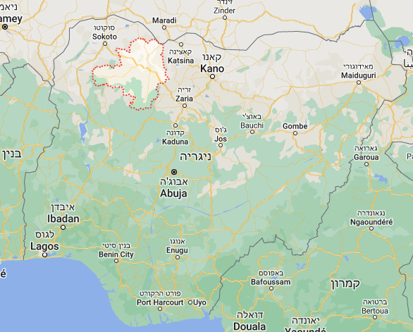 Zamfara State in northwestern Nigeria (Google Maps) The Meir Amit Intelligence and Terrorism Information Center's Spotlight on Global Jihad (October 20-26, 2022)