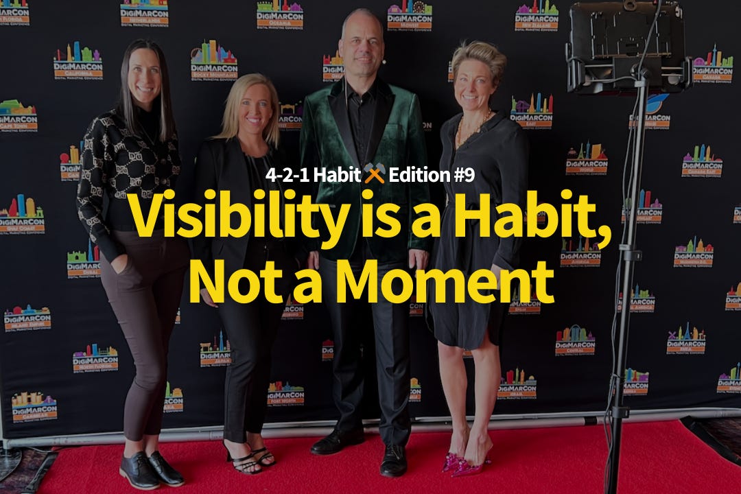 Red carpet moment at DigiMarCon Melbourne, photo: Jedediah Jenk