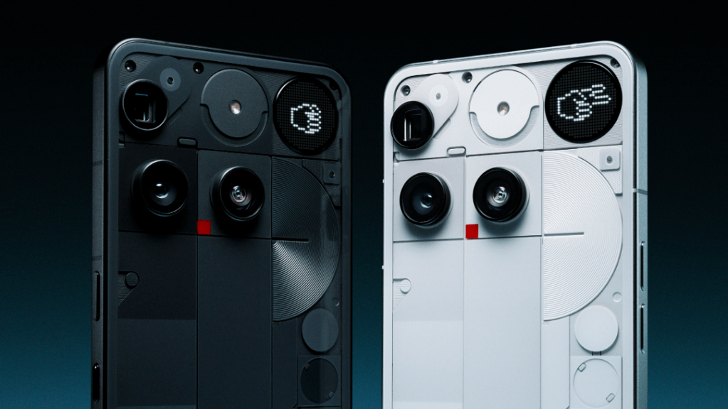 Nothing Phone (3) Black and White Design options