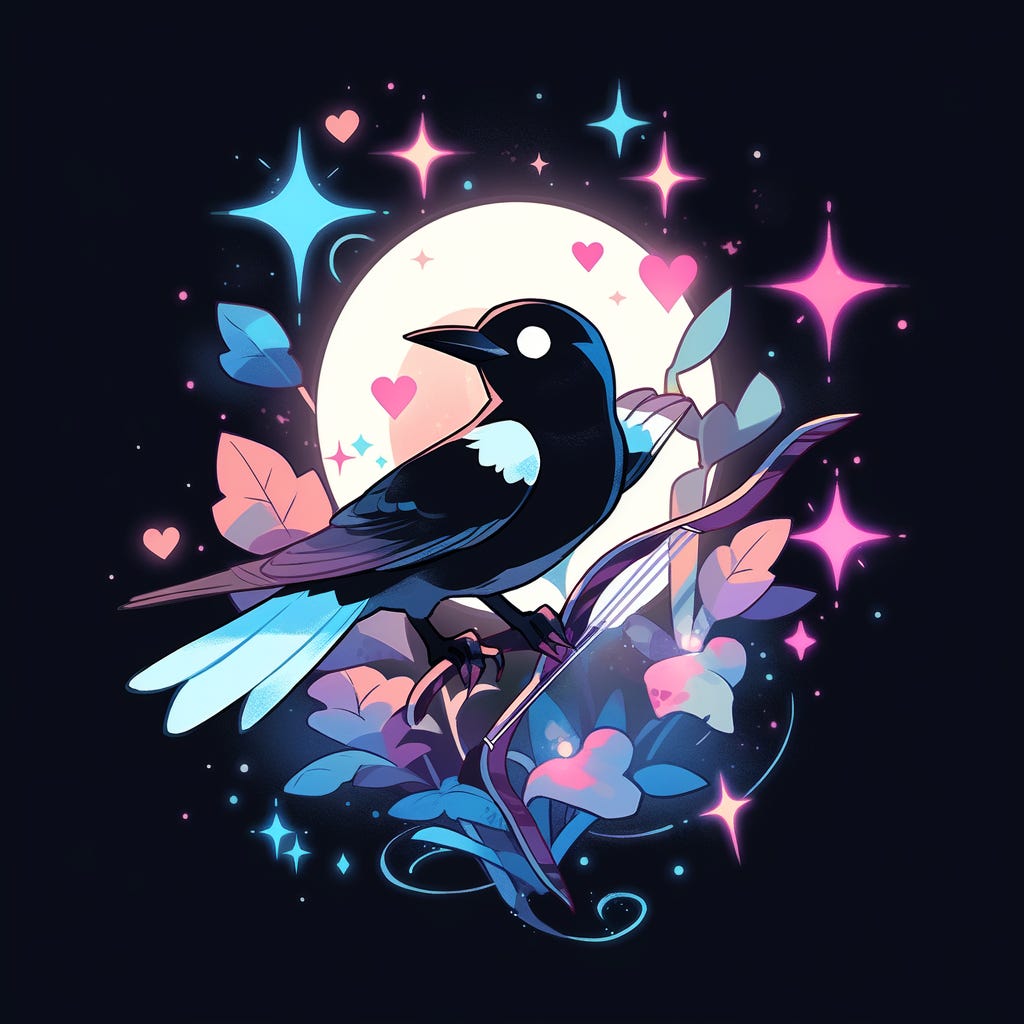 magpie writes, with love