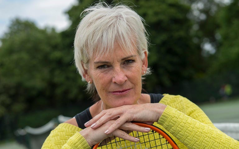 Judy Murray has previously criticised the decision to let a transgender woman play in a female US golf tournament - JULIAN SIMMONDS