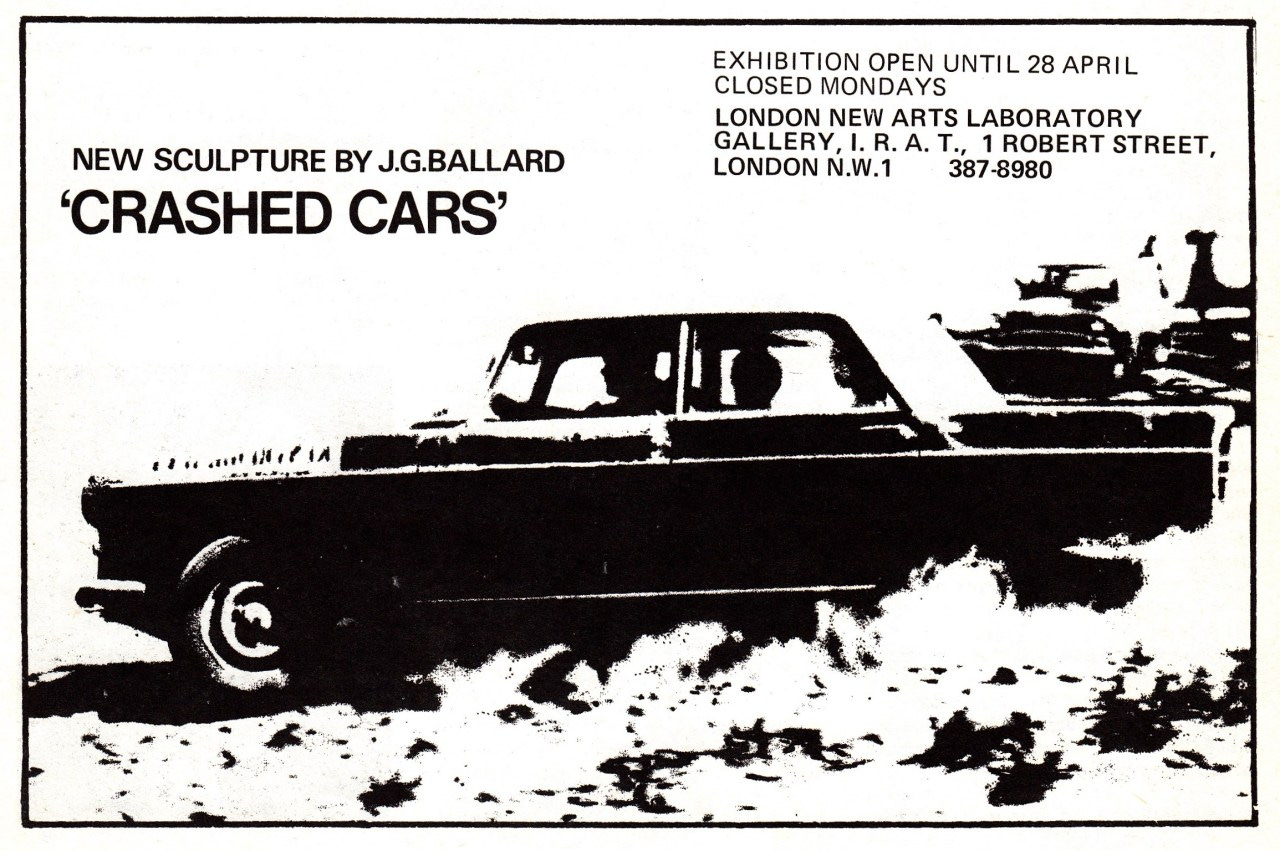 grupa o.k. — Advertisement for J.G. Ballard's exhibition...