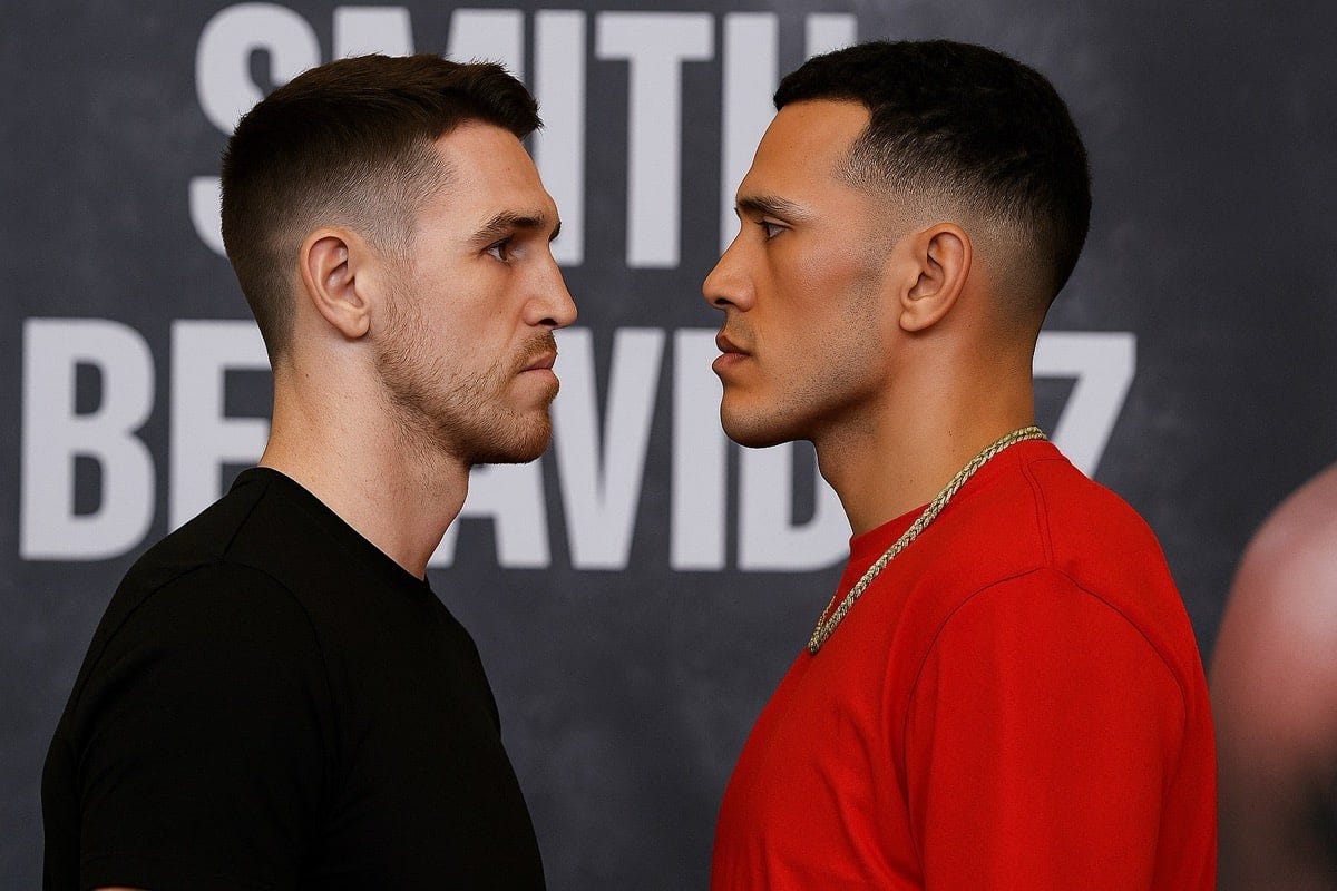Image: Why David Benavidez's Achilles' Heel (Body Shots) Makes Callum Smith a Dangerous Opponent