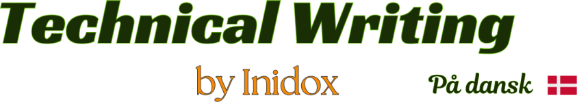 Technical Writing by Inidox - DK