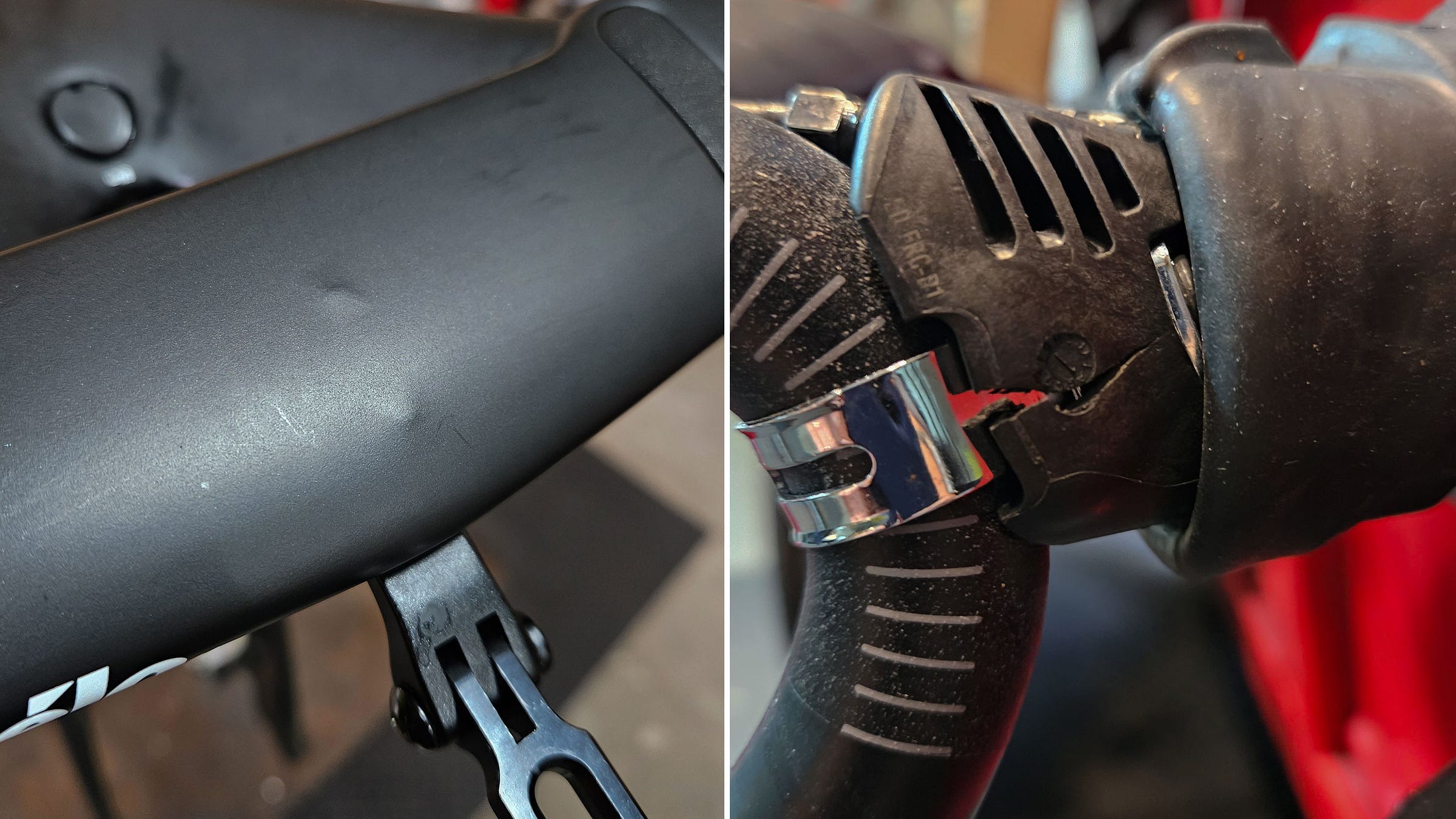 bolt punch-through and cracked lever body