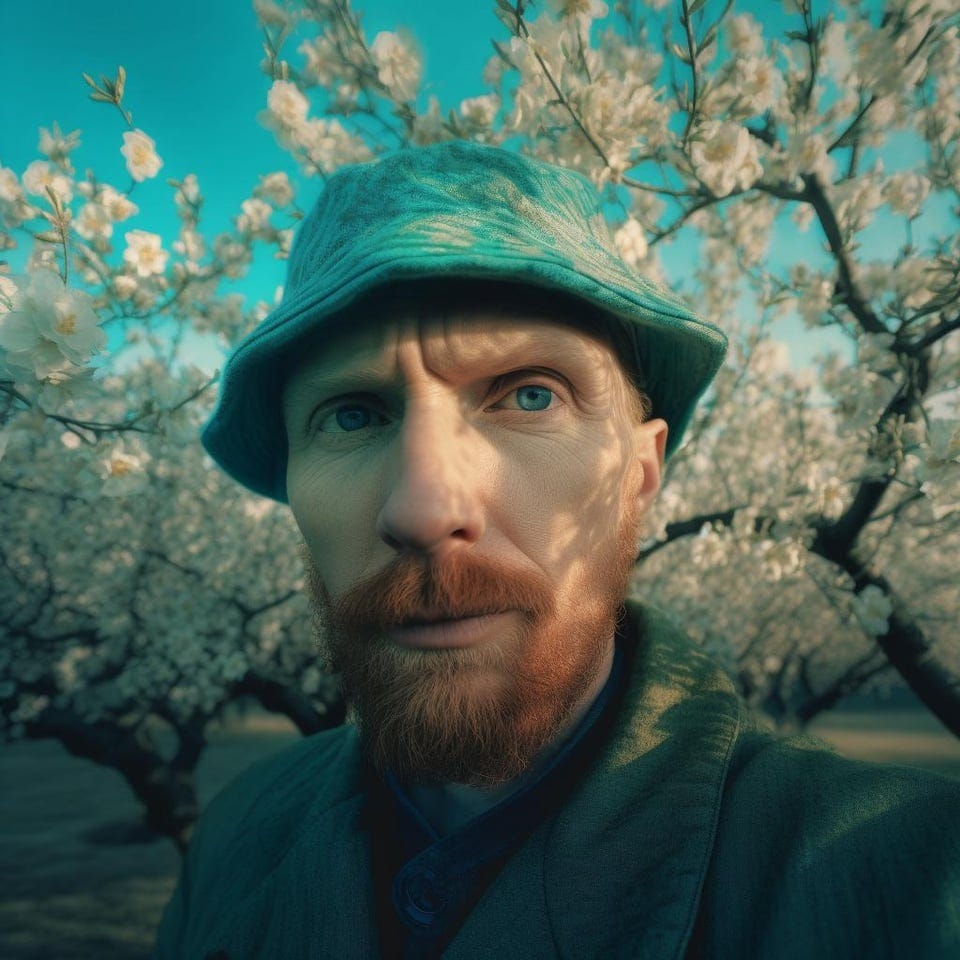 r/midjourney - Van Gogh, Influencer