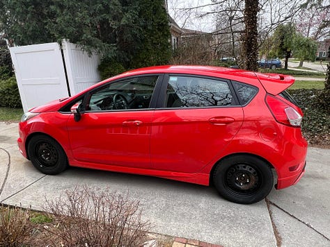 Molten Orange 2016 Ford Fiesta ST