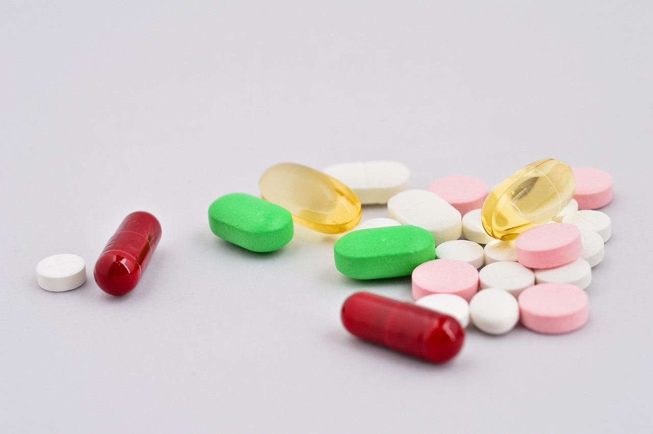 assortment of pills