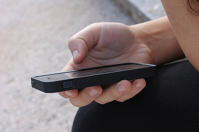 Let's leave the swipe, scroll, speaker-phone society