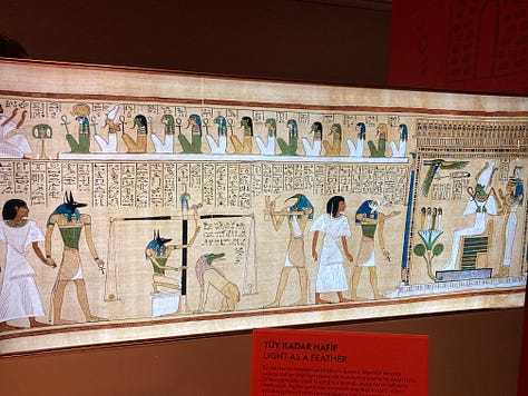 Various texts on scrolls or carved into stones plus the Library at Celcus